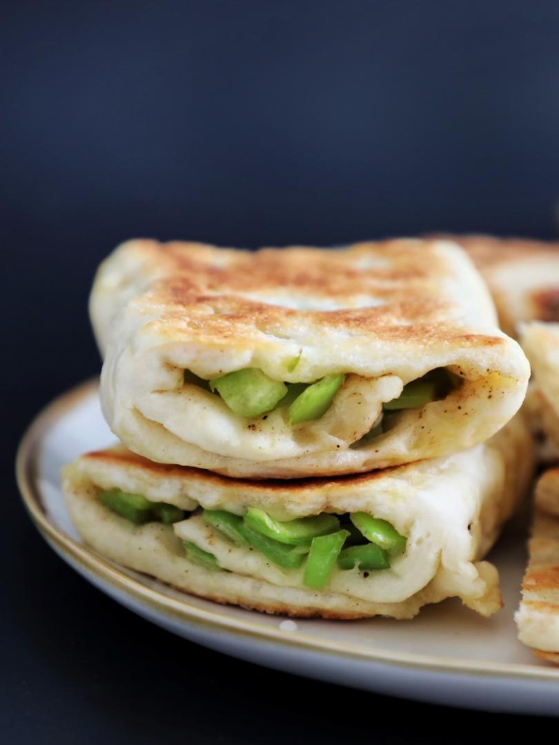 青椒饼（想念大学食堂的青椒饼）