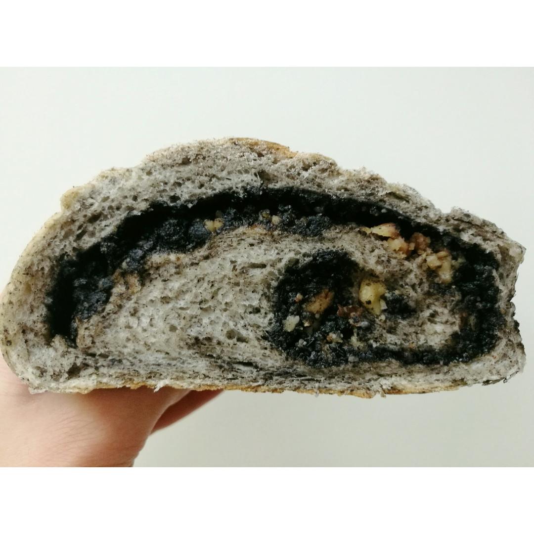仿85度C家黑谷物核果（中种法）