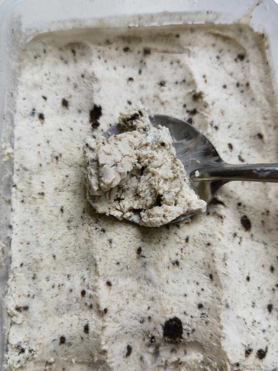 消耗淡奶油 自制奥利奥奶油冰淇淋🍦