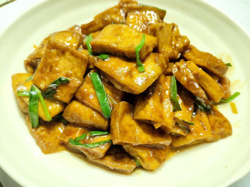 好吃的葱烧豆腐