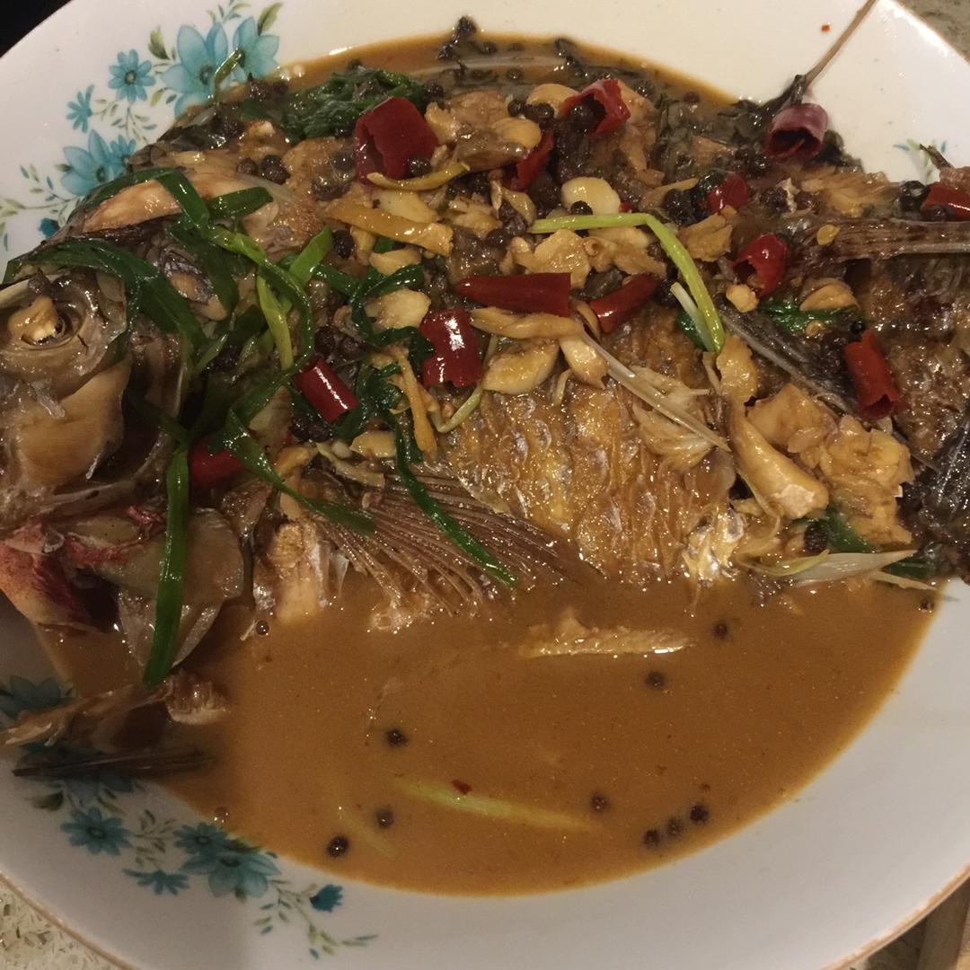 红烧罗非鱼