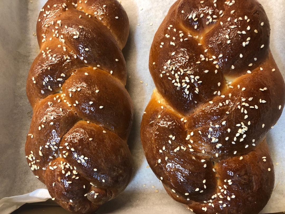 蔓越莓辫子面包