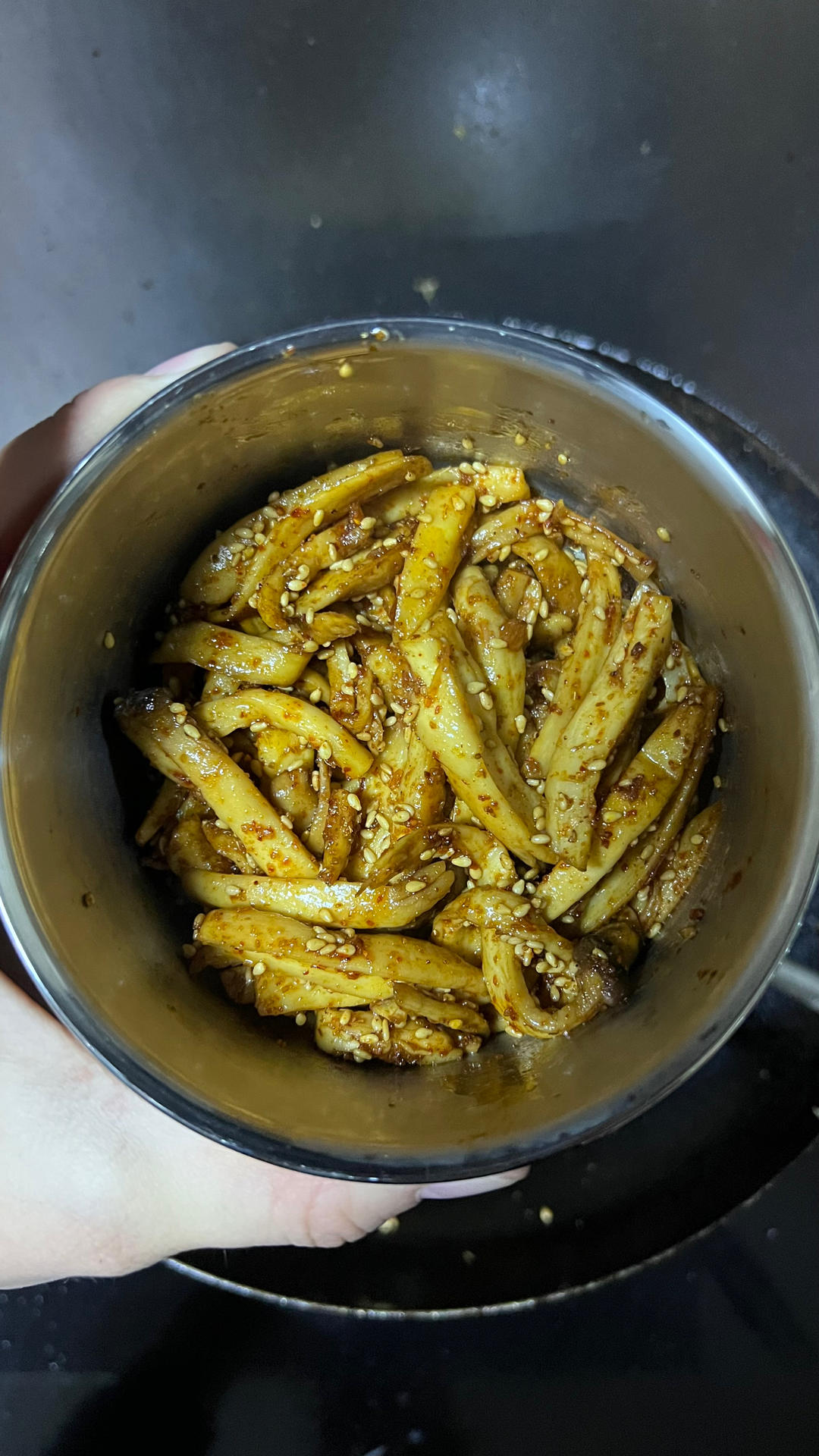 会上瘾的手撕杏鲍菇
