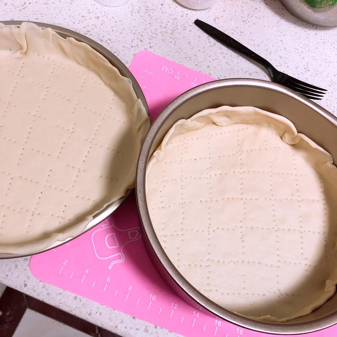八寸披萨饼皮（四个）制作