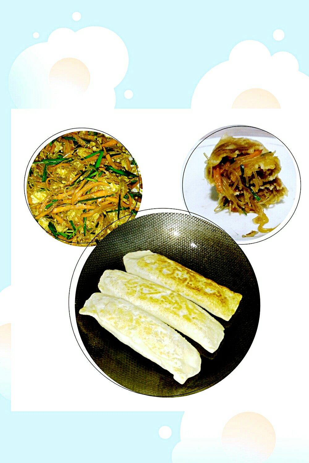 蒸菜卷（简单快手，不用发面）