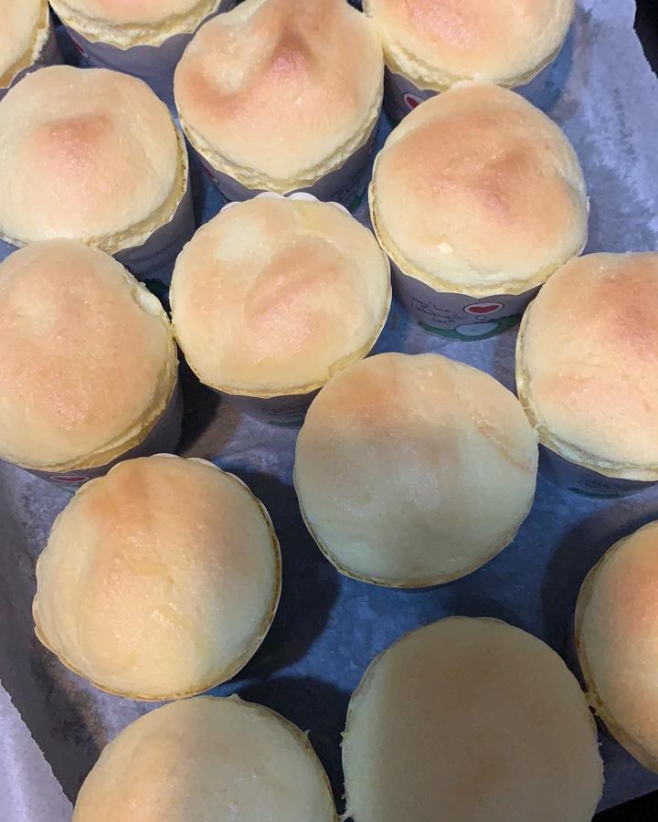 百香果戚风小杯子蛋糕