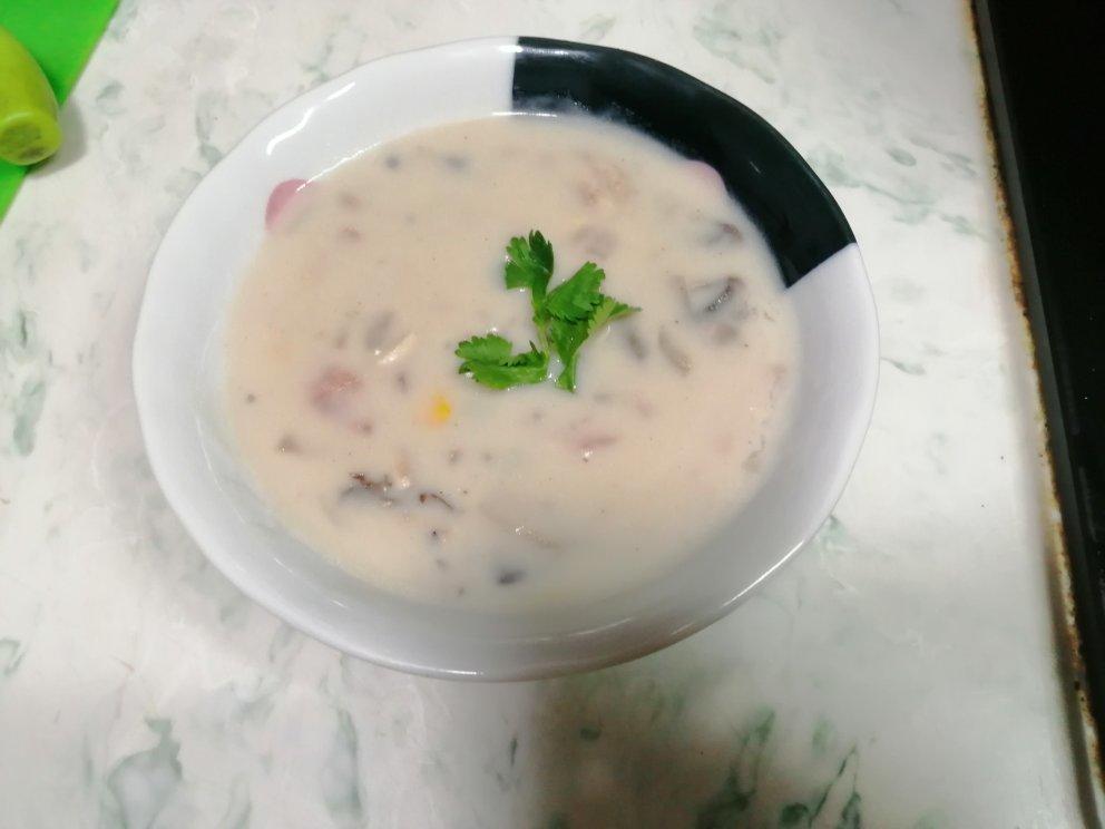 奶油蘑菇汤（完美比例版）