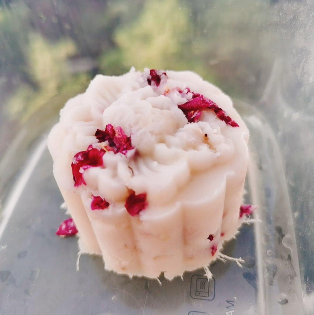 不加糖的山药糕（添加蔓越莓/葡萄干）