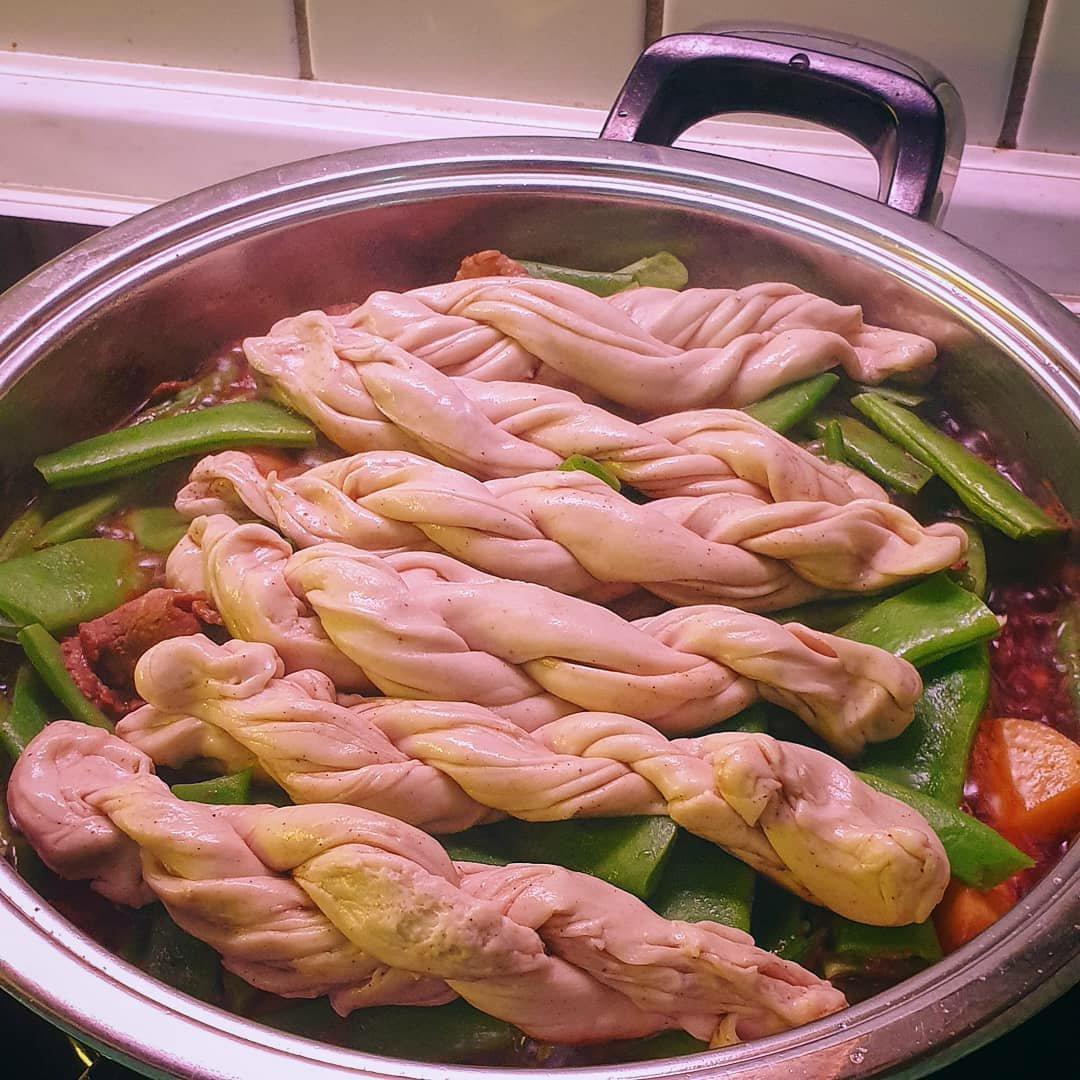 努力奋斗的小jane_做的豆角粘卷子