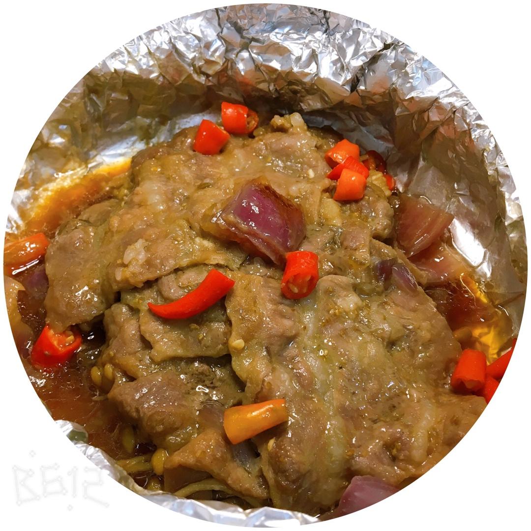 锡纸焗牛肉