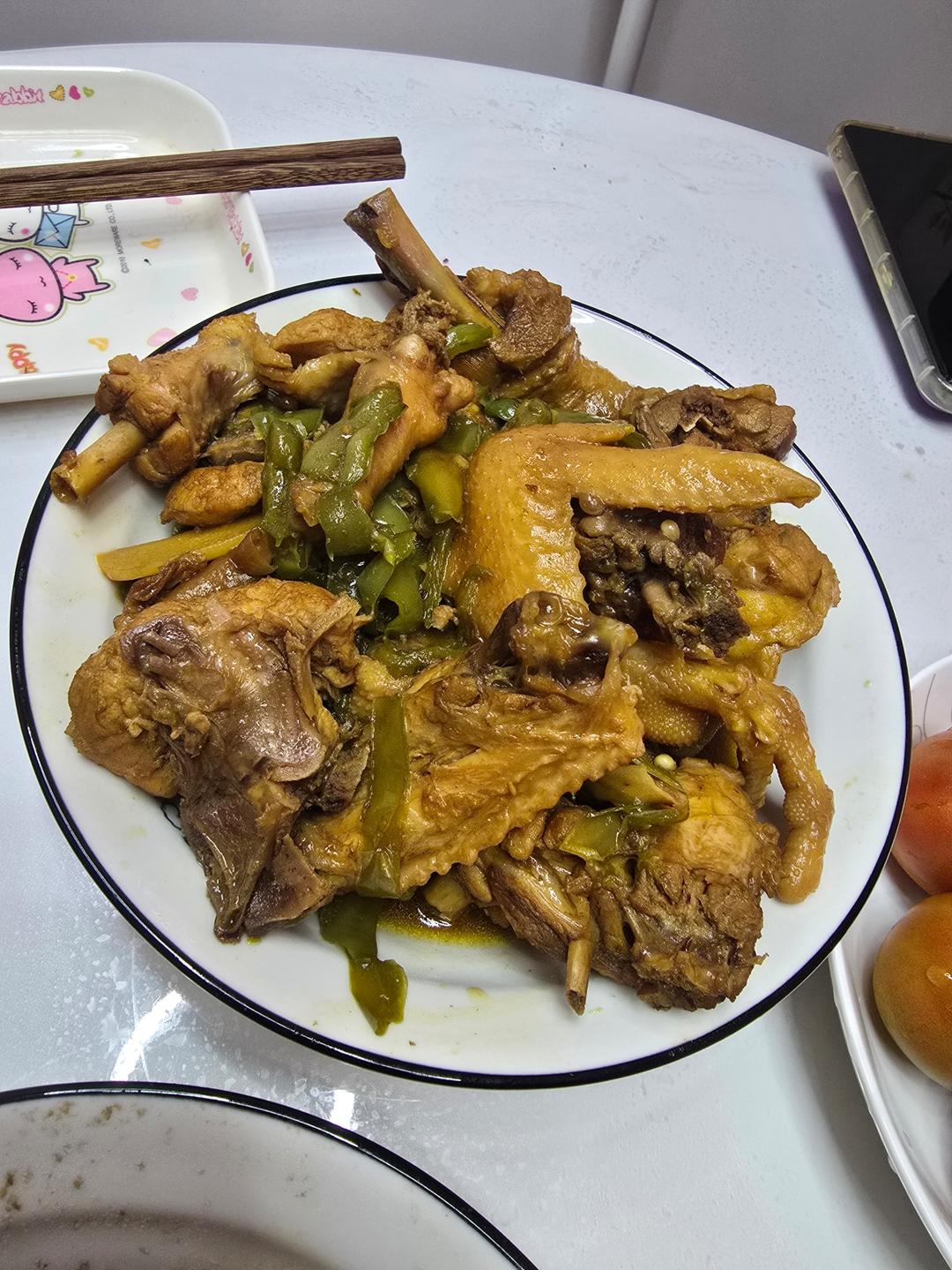 辣椒炒鸡（临沂家常）
