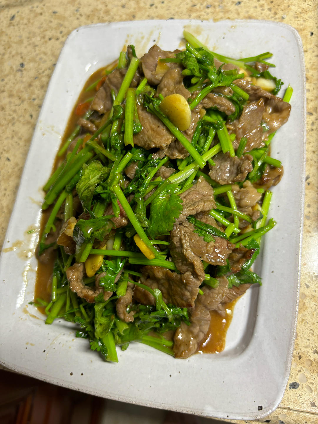 小炒黄牛肉，肉嫩味香！太好吃了简直是米饭杀手！