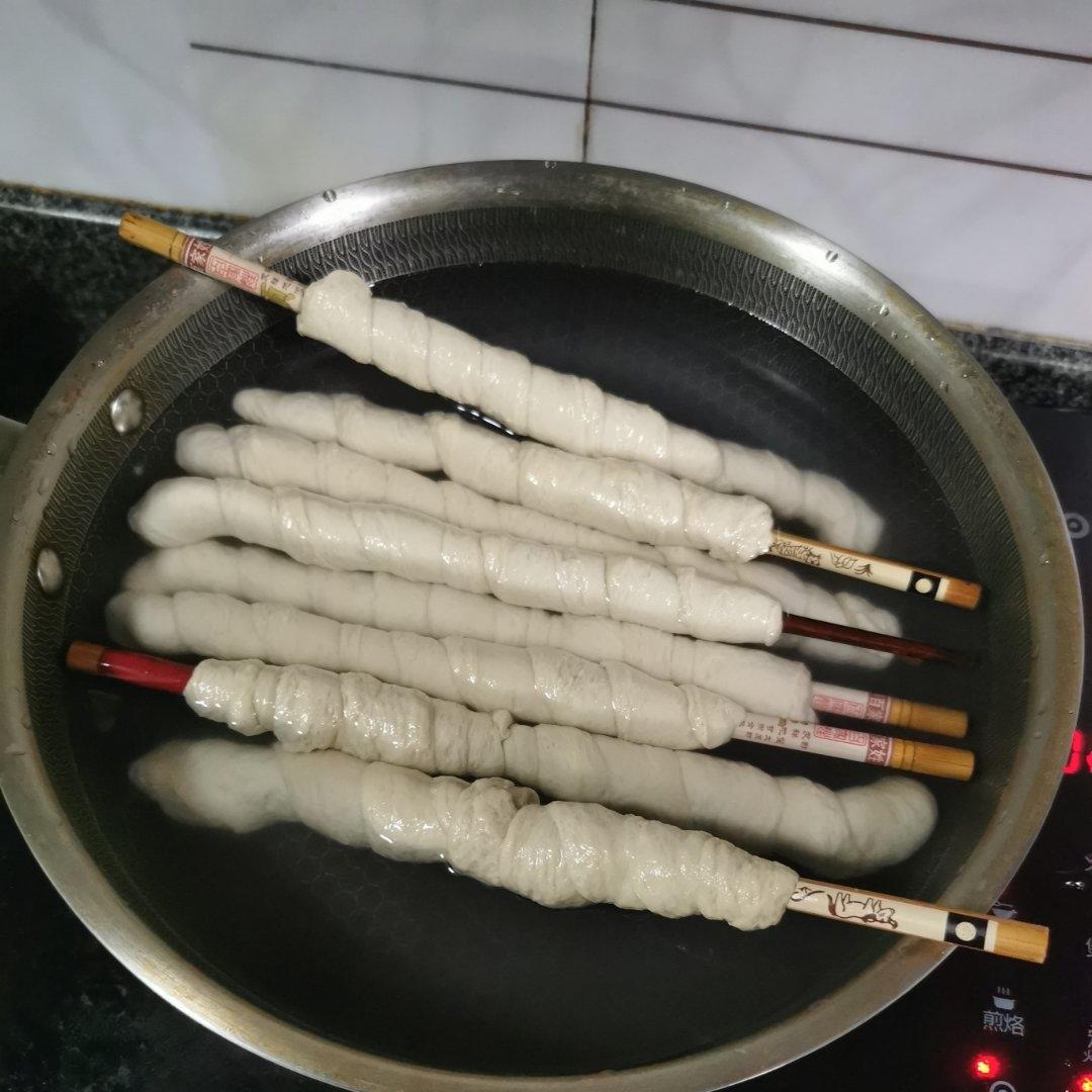 自制面筋1⃣️不用洗面版，操作简单，成功率百分百，内附卷面筋视频！