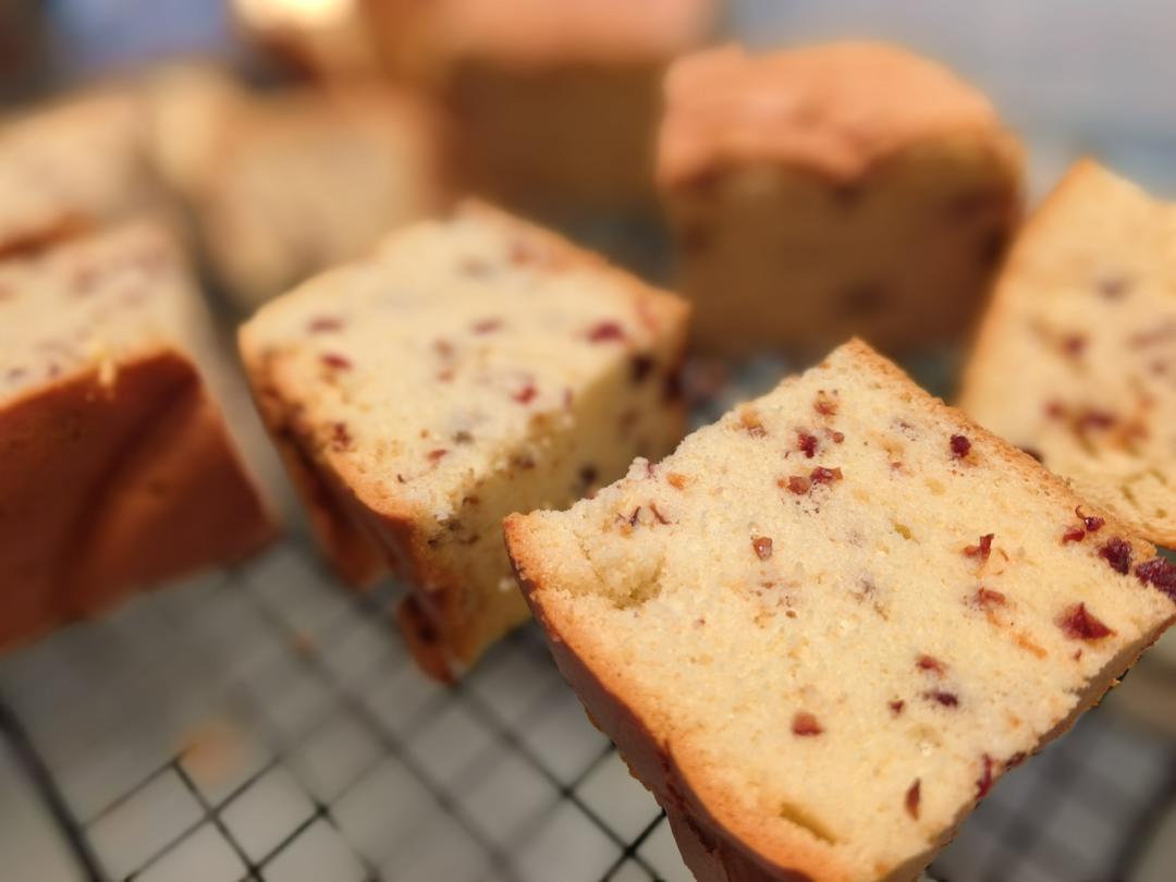蔓越莓戚风蛋糕