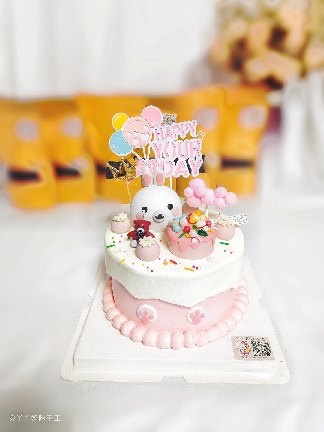 生日蛋糕—戚风六寸(高比克风炉版)