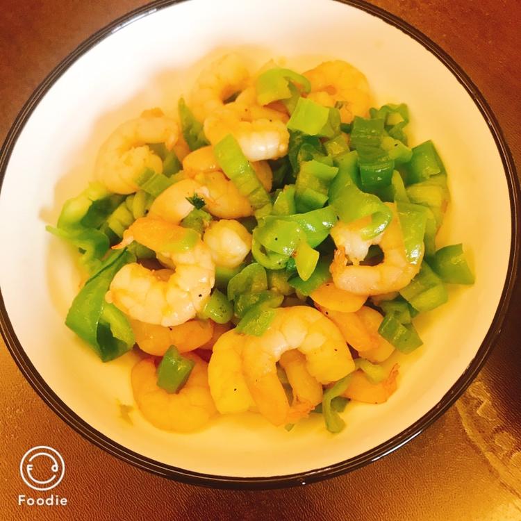 西芹炒虾仁