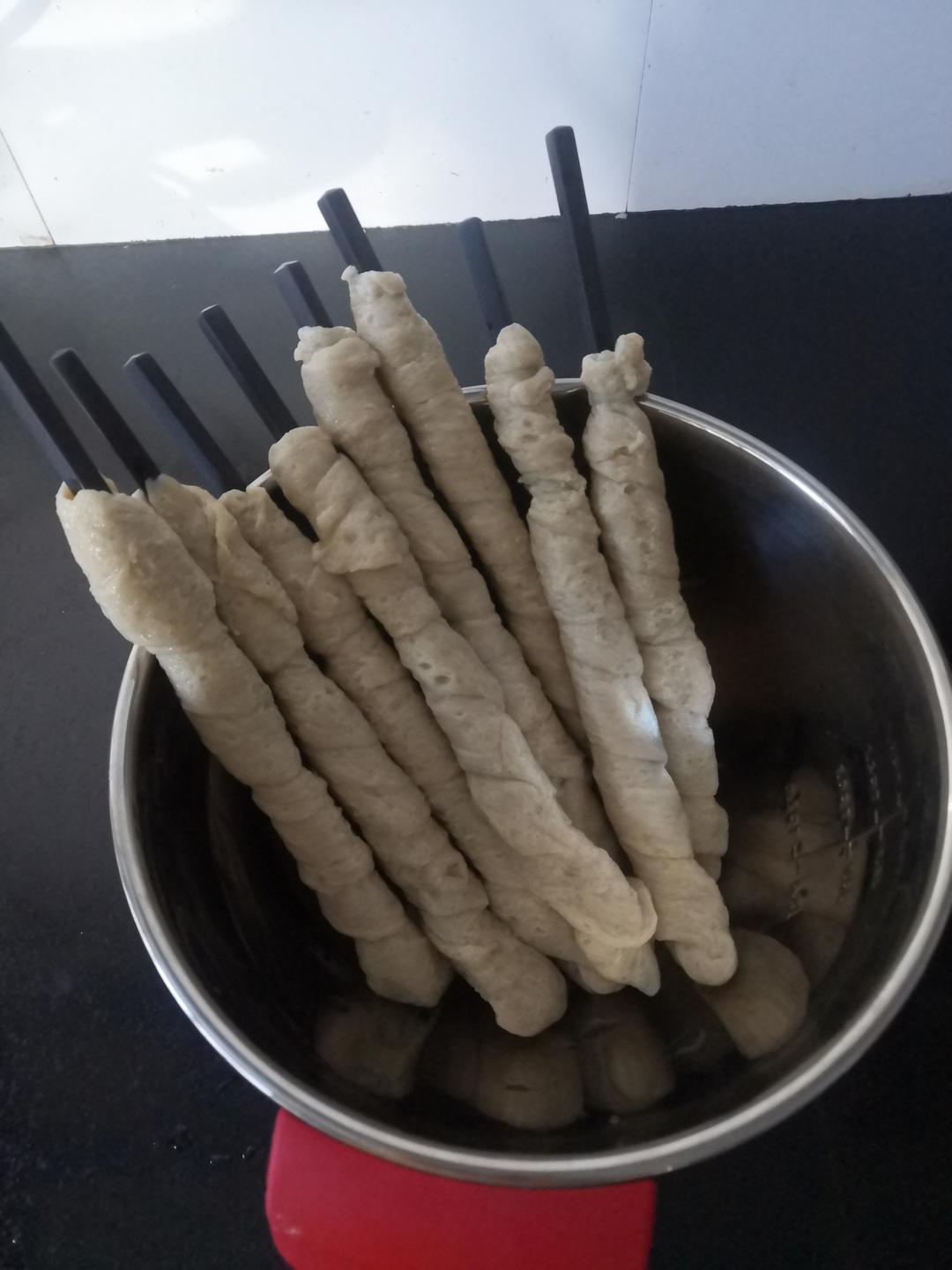 自制面筋1⃣️不用洗面版，操作简单，成功率百分百，内附卷面筋视频！