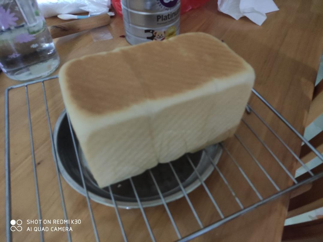 夺命软吐司(๑´ڡ`๑)超软拉丝极速方便的一次发酵吐司