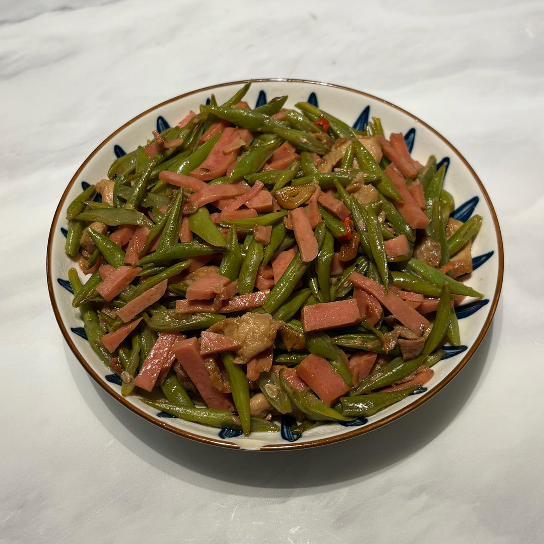 米饭杀手四季豆肉丝