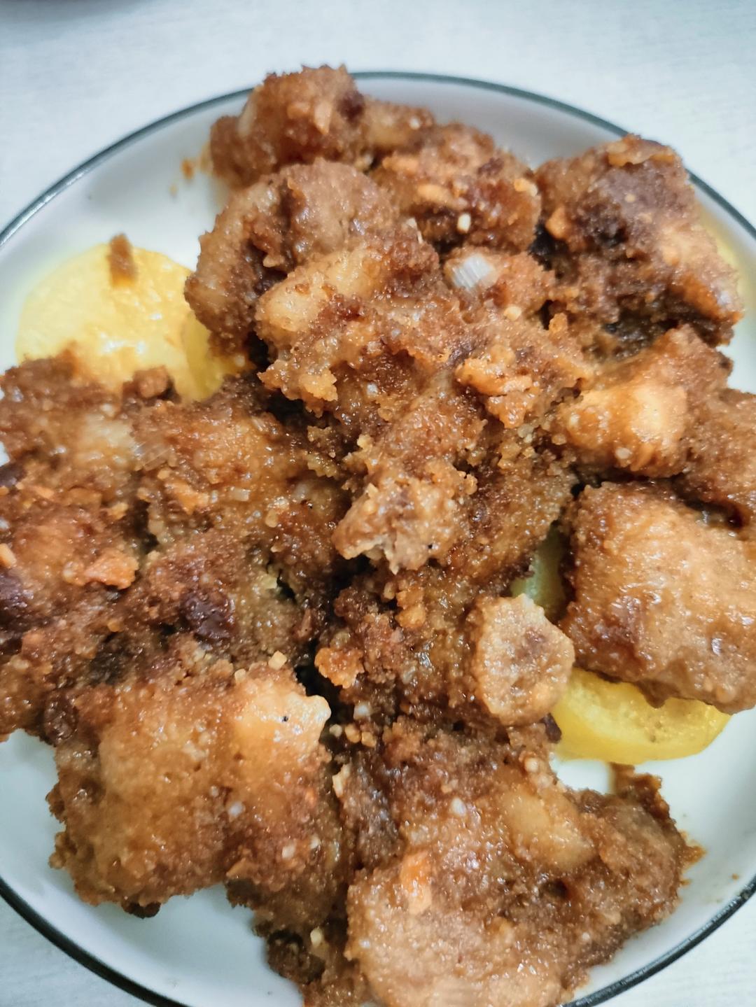 绝绝子！甩饭店几条街的粉蒸肉（粉蒸排骨）