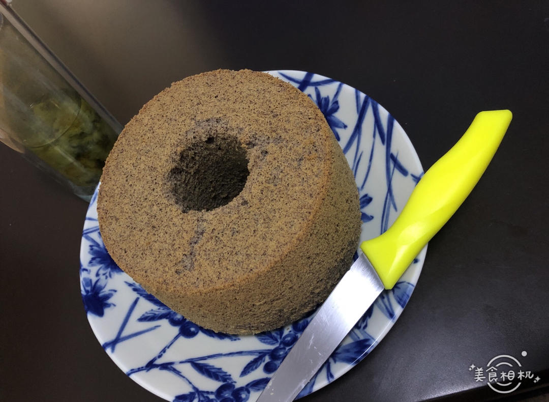 超好吃的紫米戚风