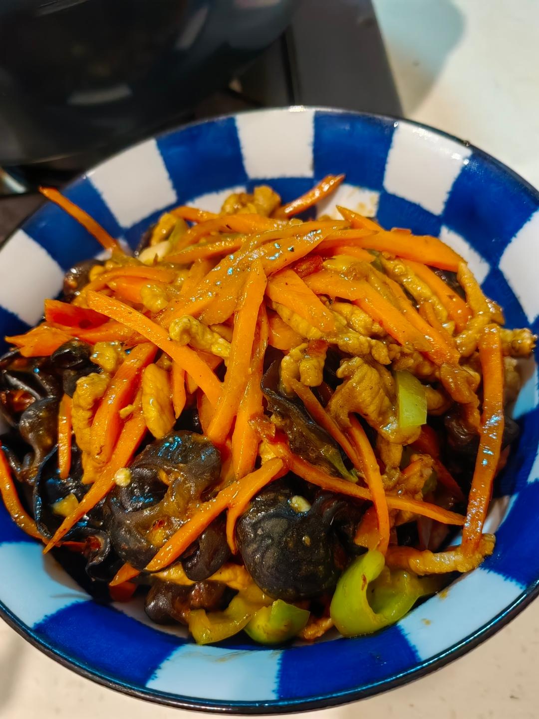 超级下饭鱼香肉丝（不辣版）