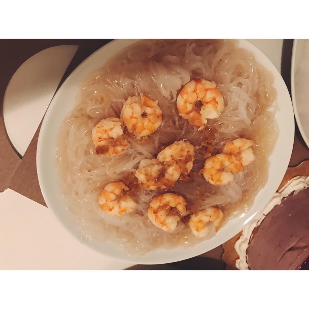 粉丝蒜蓉开边虾