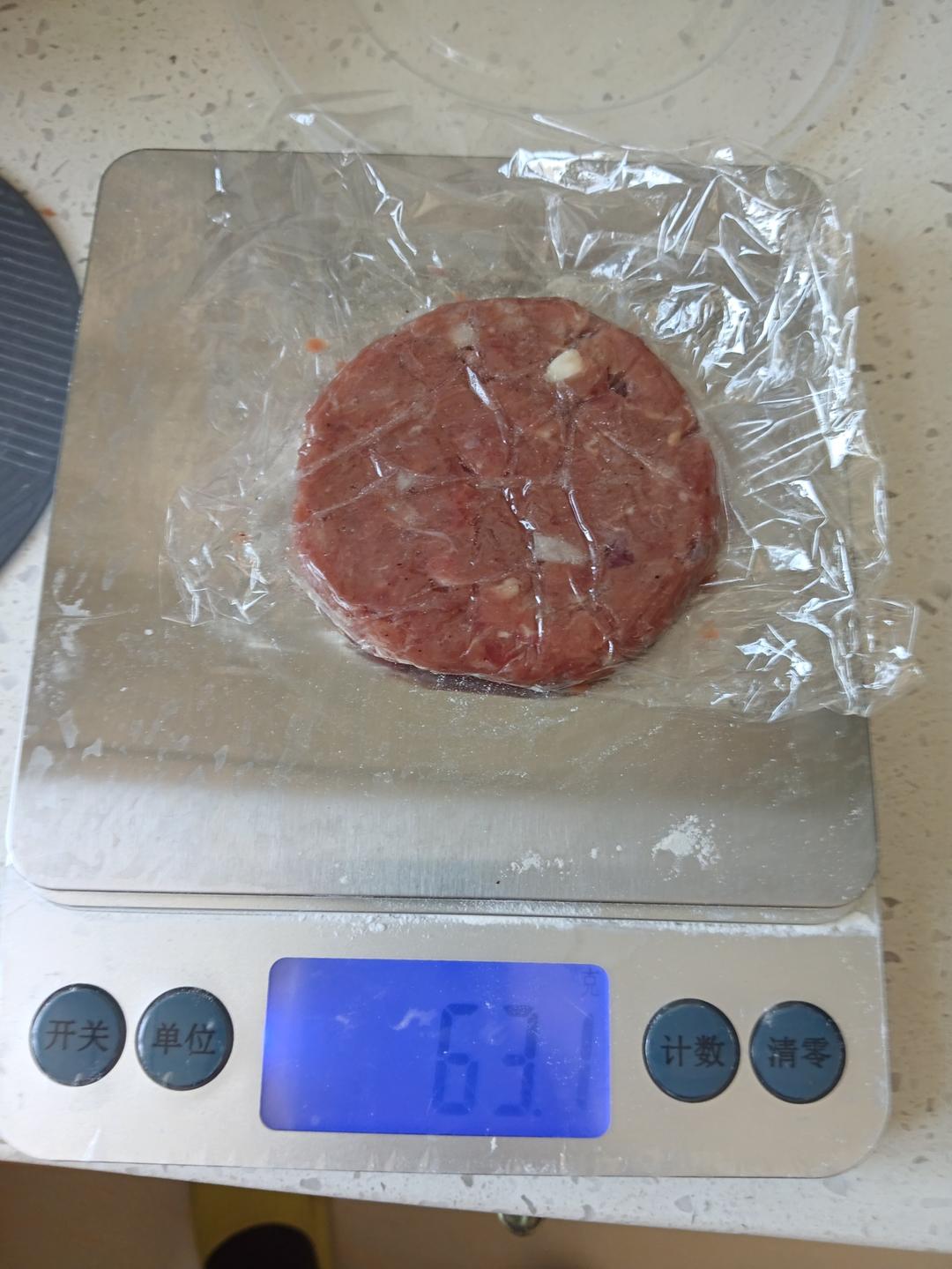 汉堡牛肉饼