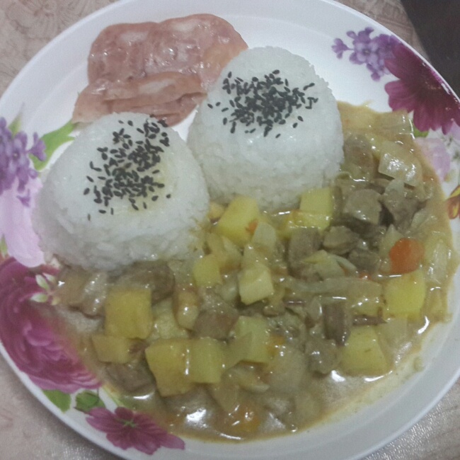 咖喱牛肉饭