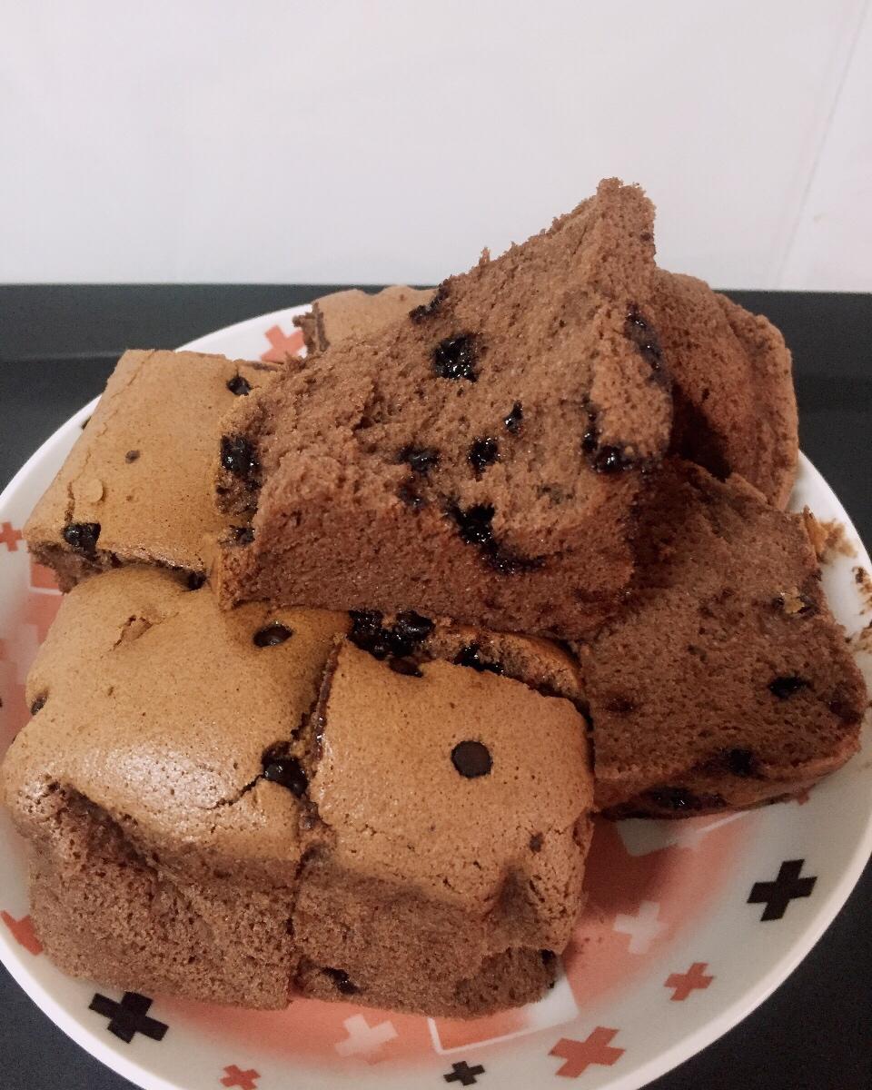 巨好吃的巧克力古早蛋糕