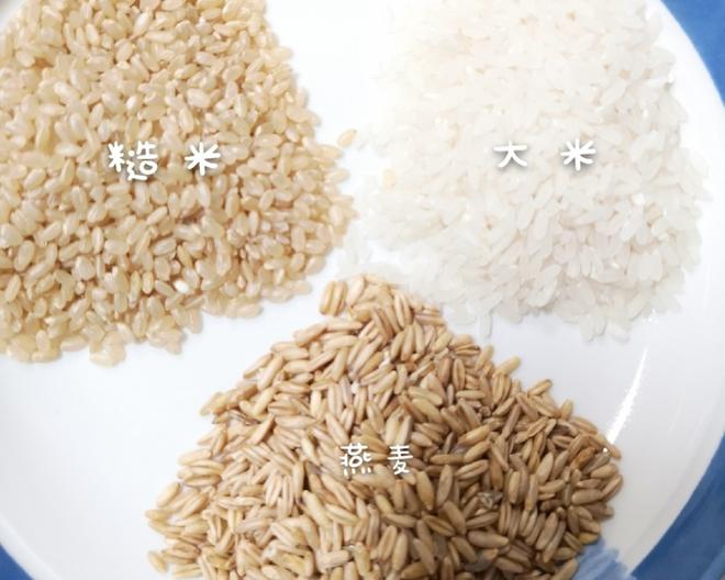 1：1：1燕麦糙米饭的做法
