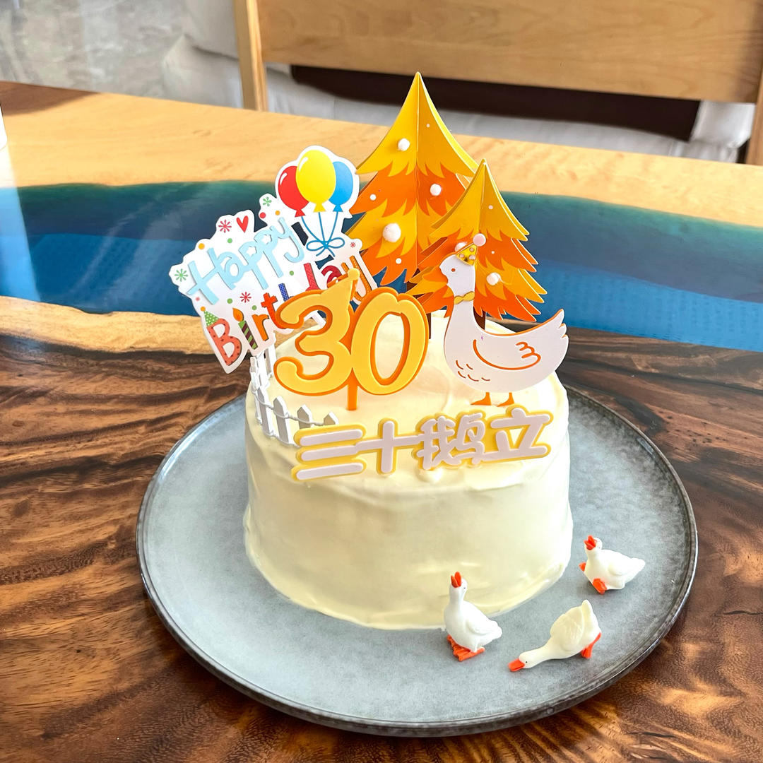 超柔软6寸戚风蛋糕(附8寸配方)零失败 超详细‼️含操作视频