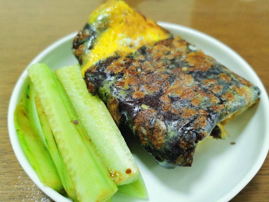 黑米面煎饼