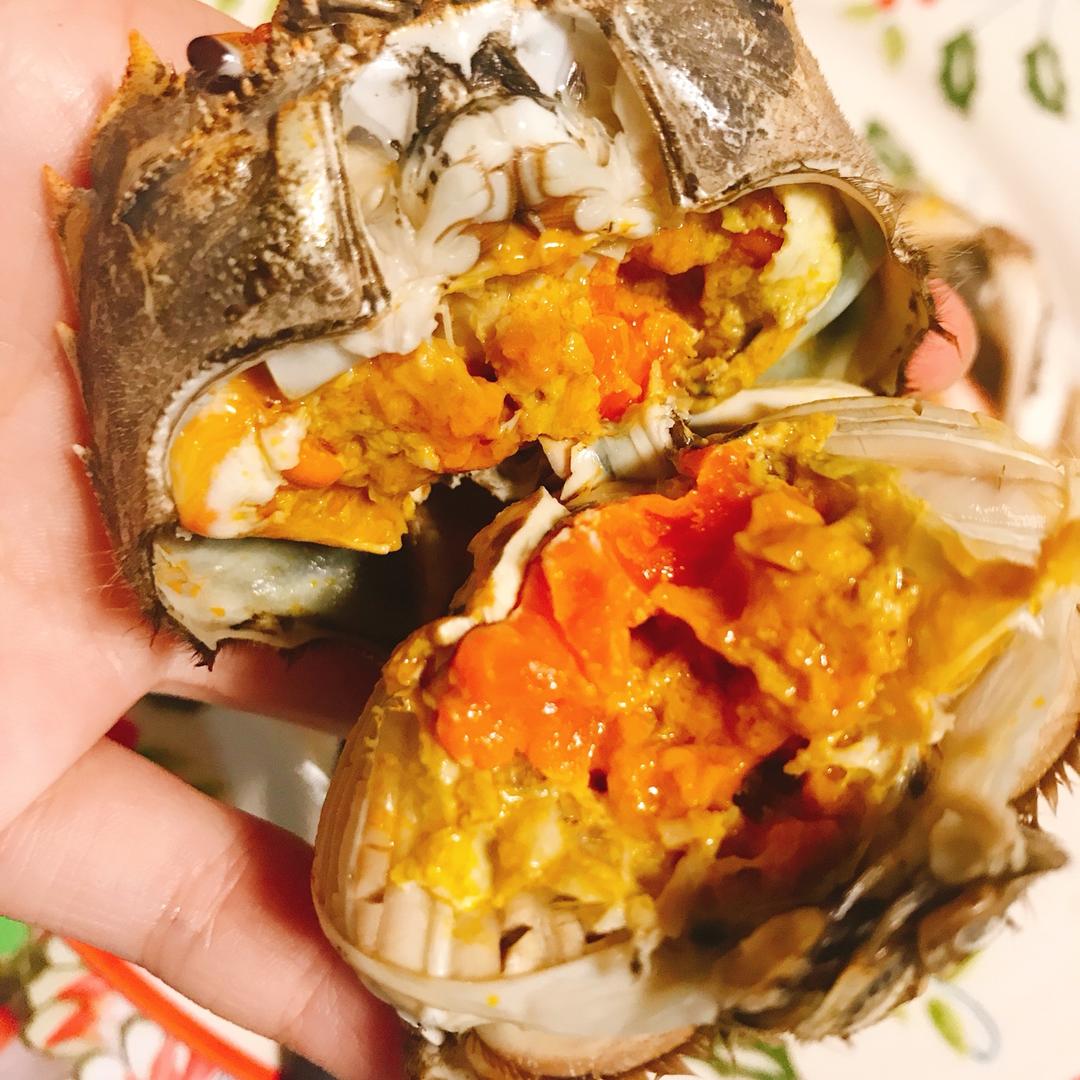 晚餐2018年10月12日#每年这个季节,必须吃,嘻嘻,螃蟹还是清蒸的最正