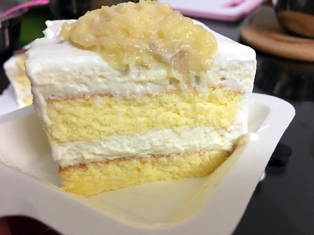 好吃到爆炸！网红榴莲蛋糕！