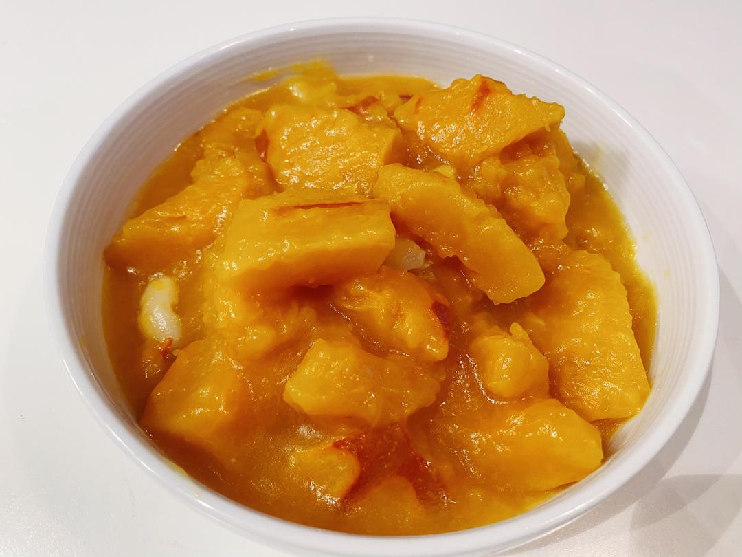 低脂饮食｜软嫩焖烧南瓜的做法