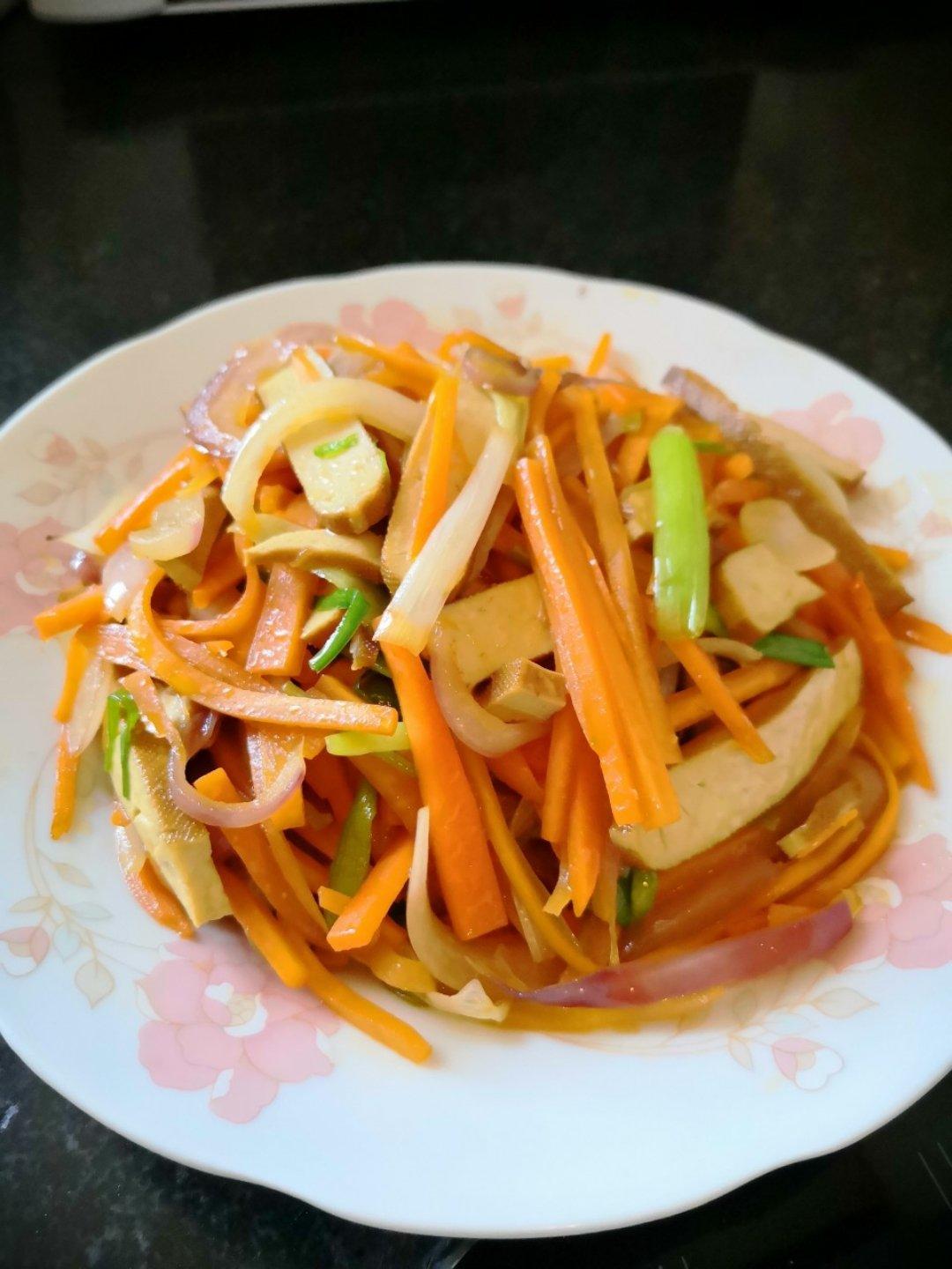 好吃又好看的彩椒炒肉丝