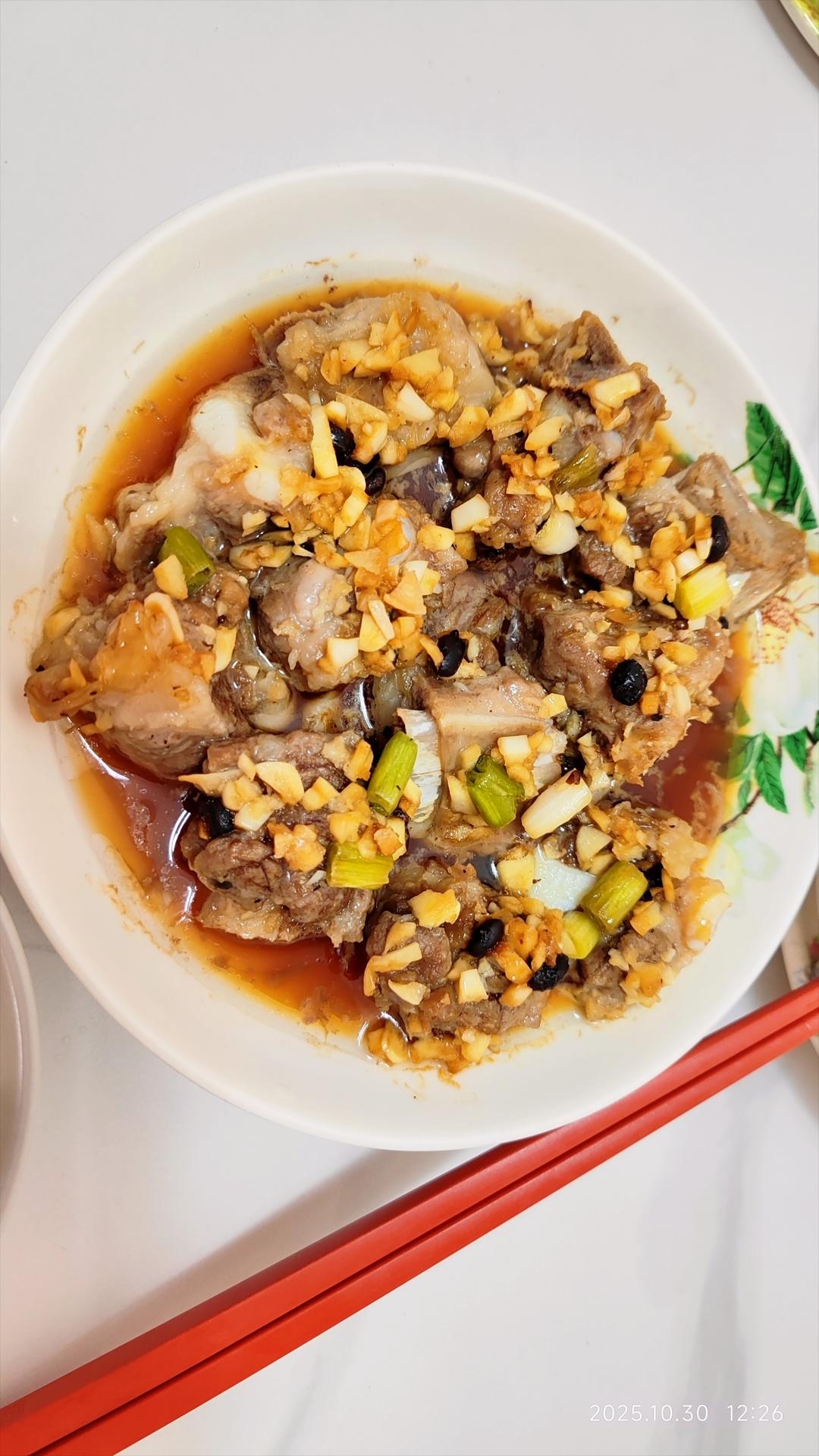 豆豉蒸排骨，这个味太绝了！！