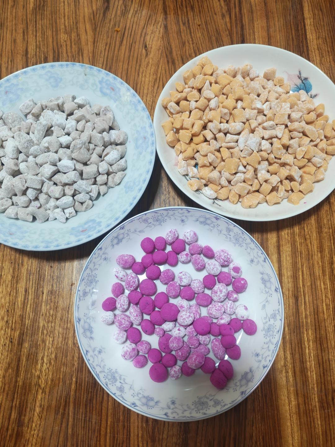 做芋圆记住这3点‼️一次成功‼️果蔬颜色任意搭配
