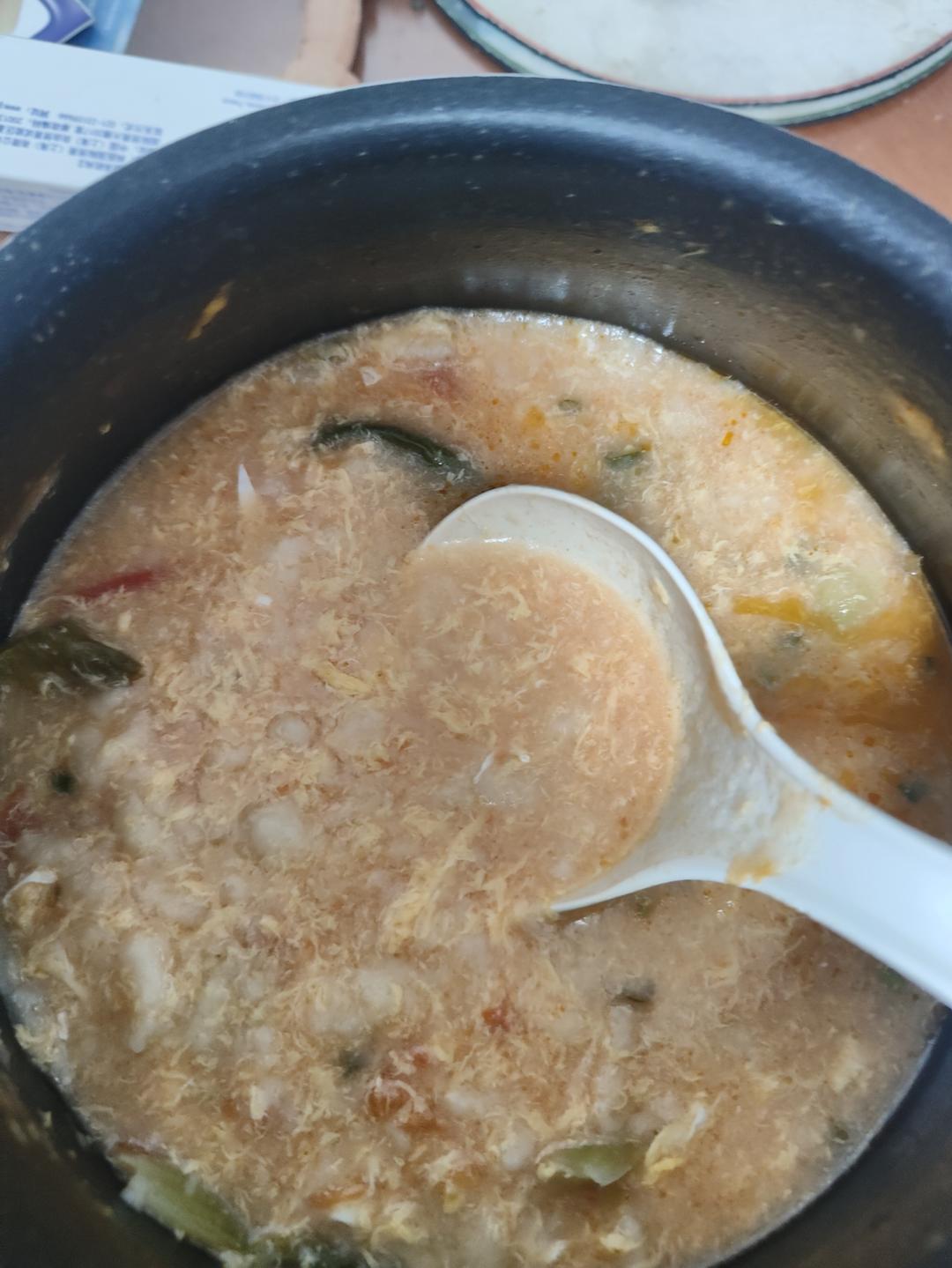 西红柿鸡蛋疙瘩汤