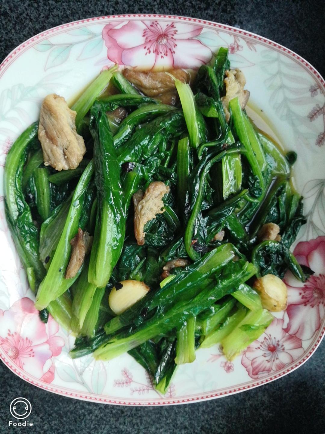 蒜蓉油麦菜（蚝油）