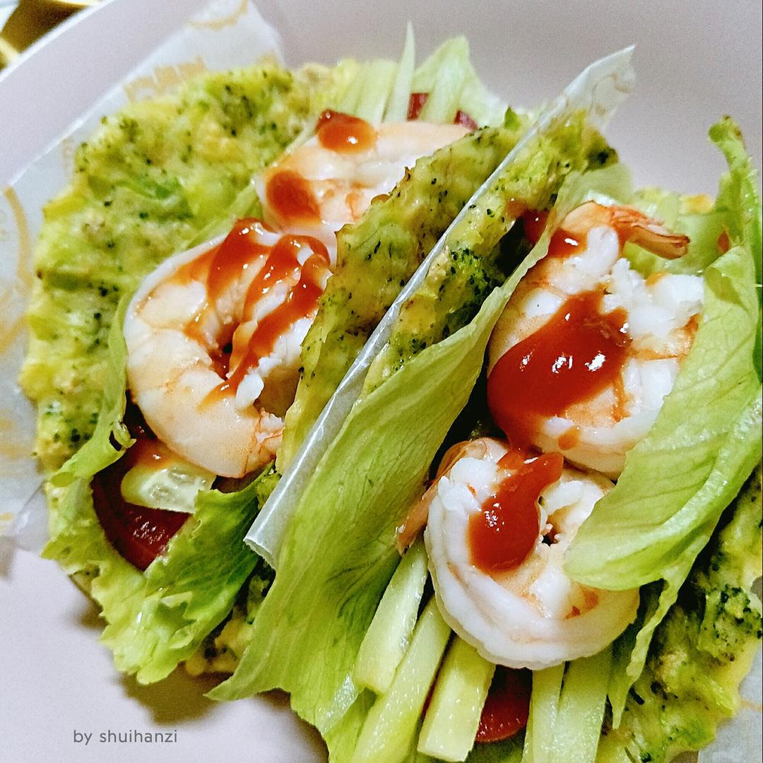 西蓝花卷饼的做法