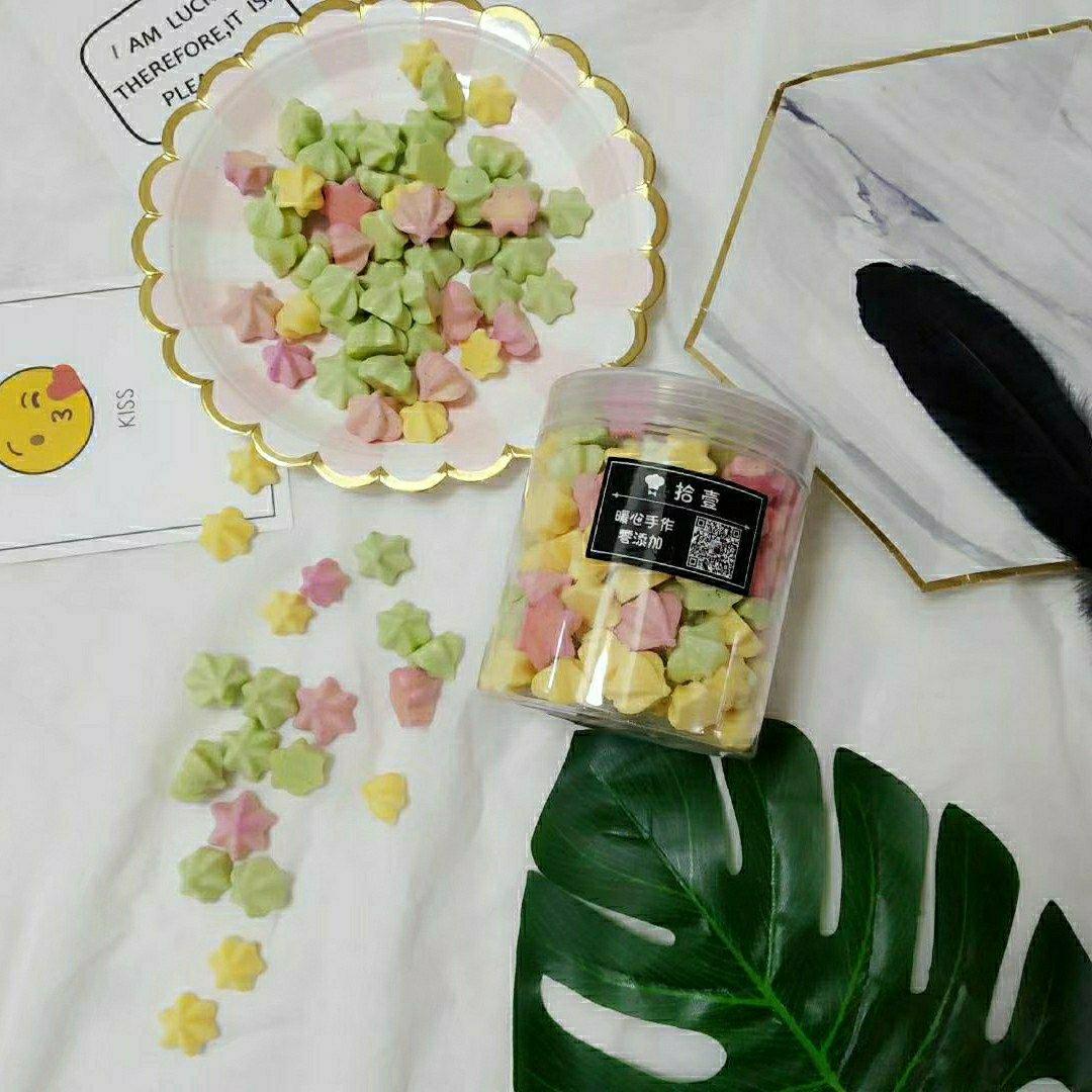 迷人的火龙果溶豆酸奶溶豆宝宝辅食