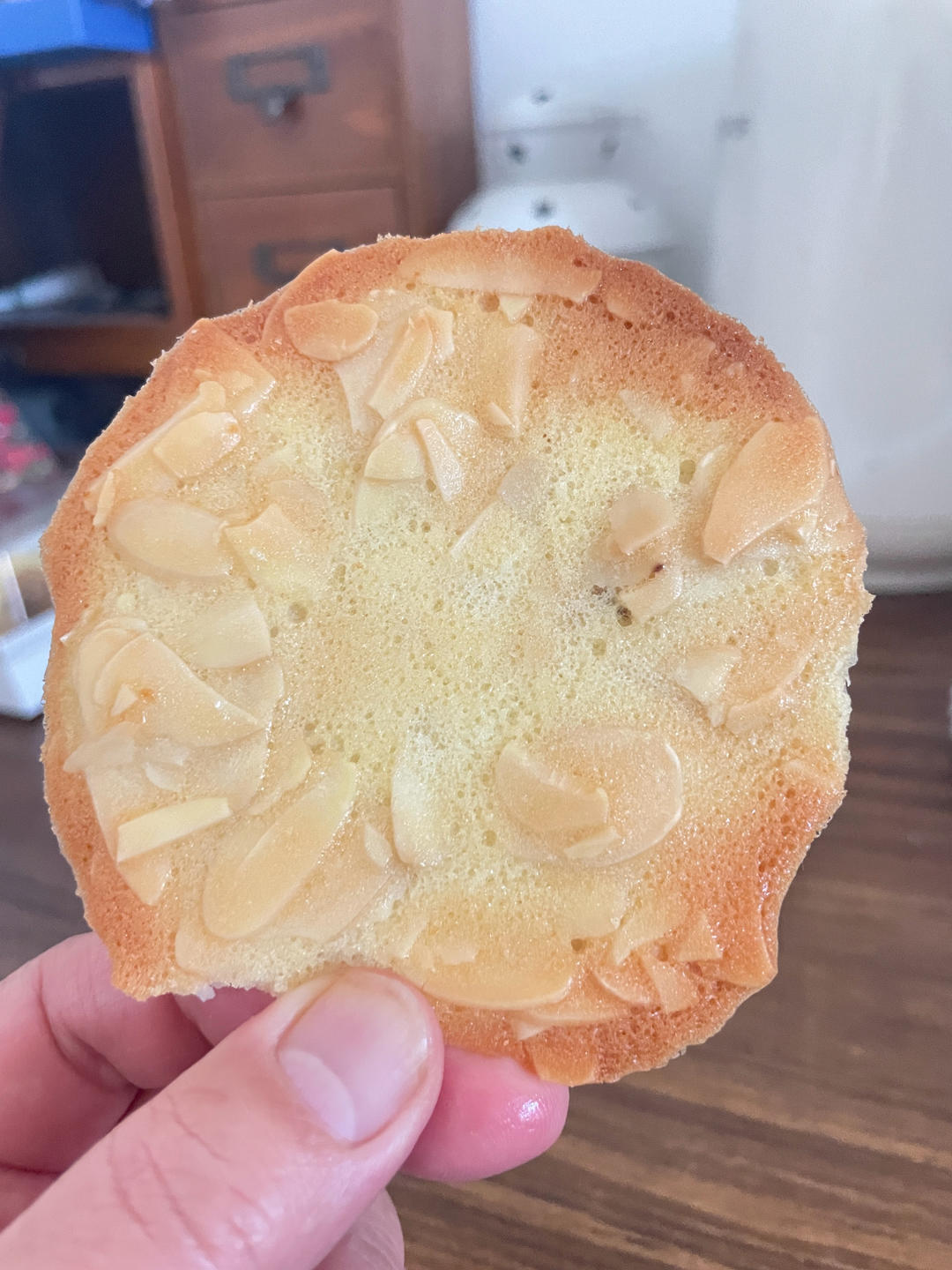 一个烤箱、一双巧手就可以完成嘎嘣脆的《杏仁瓦片》饼干，日常消耗蛋白神奇配方！！