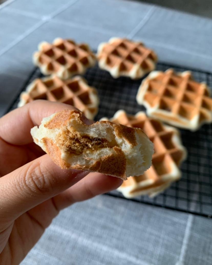 椰子华夫饼（酵母版）