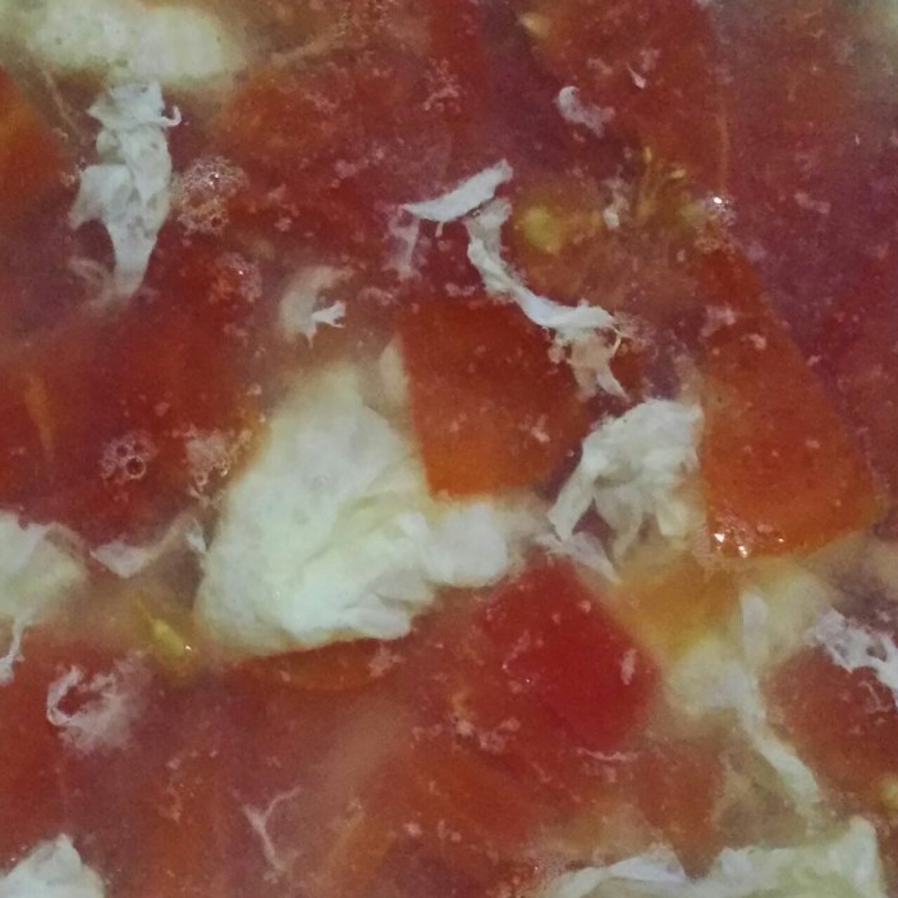 西红柿蛋汤（无油夏天必备）