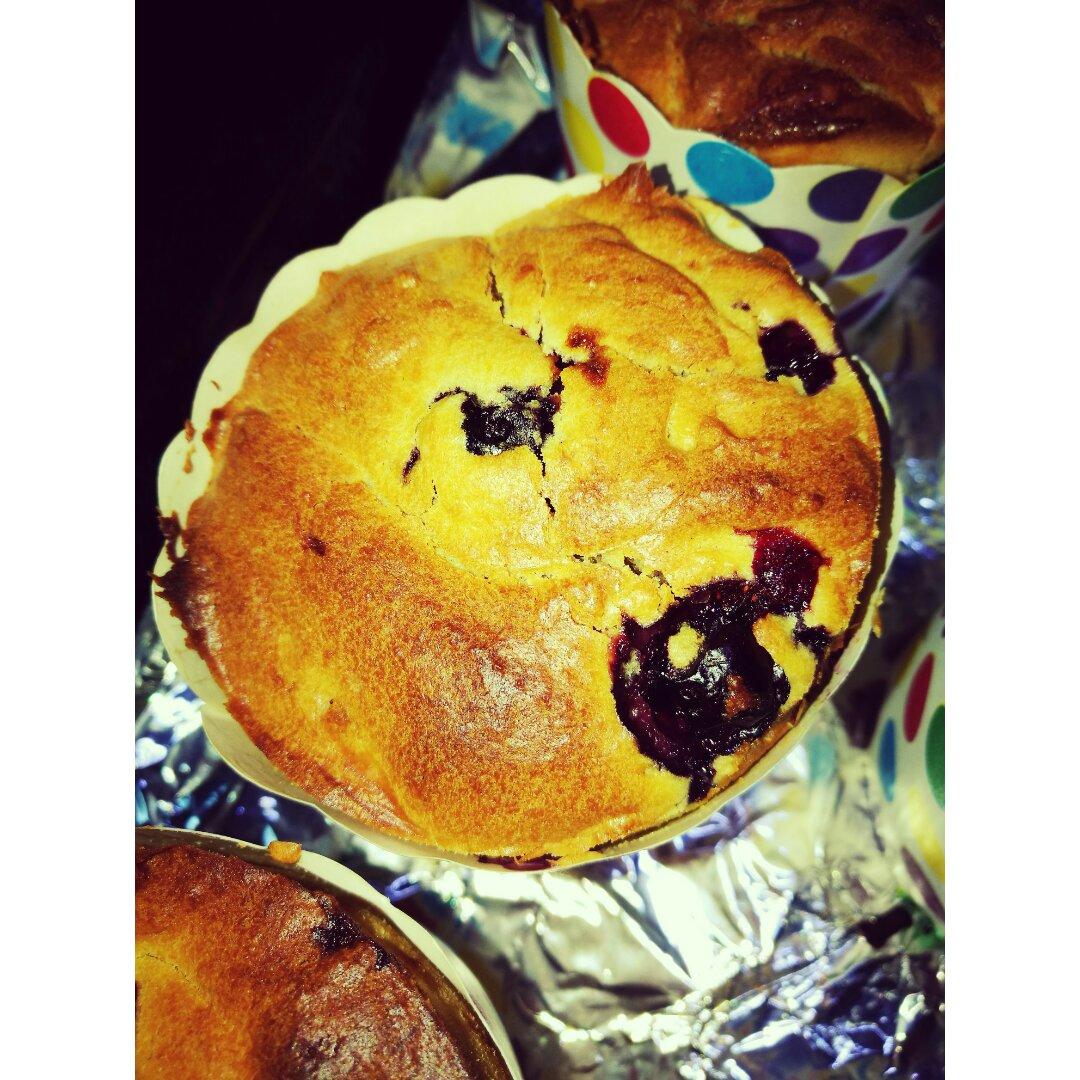 蓝莓玛芬蛋糕 Blueberry Muffin