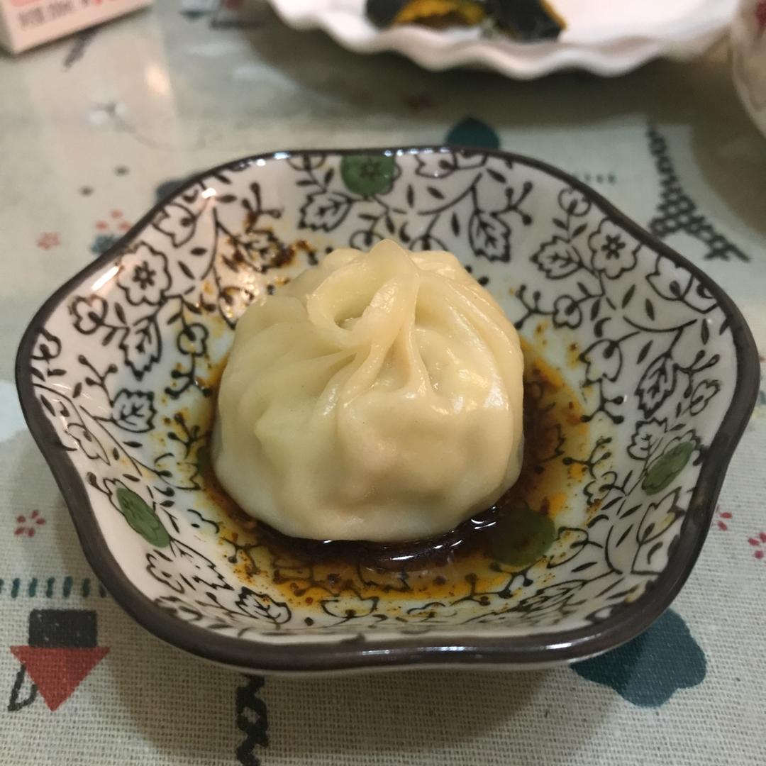 内酯嫩豆腐牛肉馅儿小笼包(一人份)
