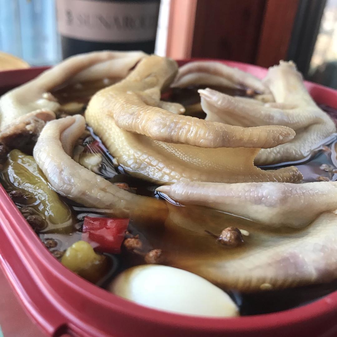 夏凉小食—泡鸭脚