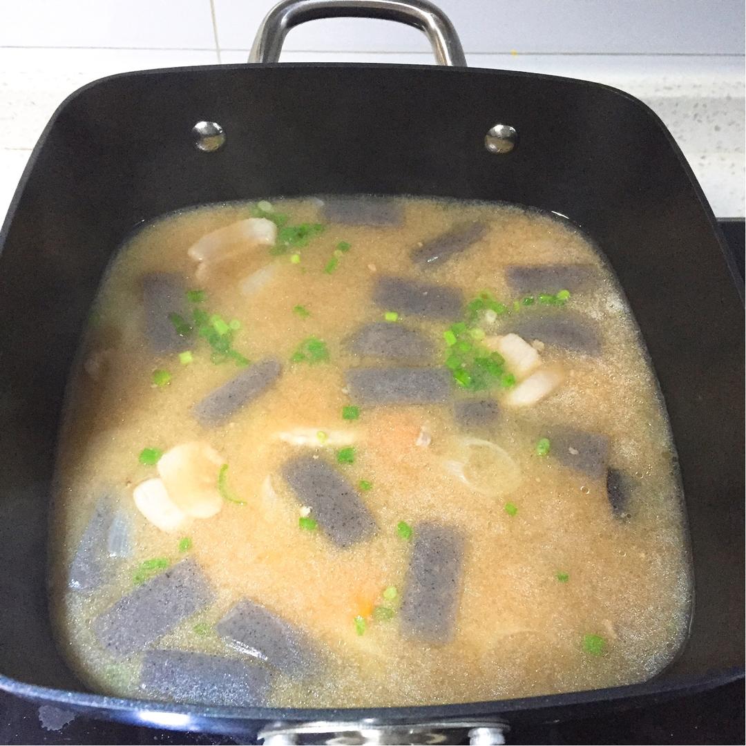 魔芋什蔬味噌汤【食材包操作说明】